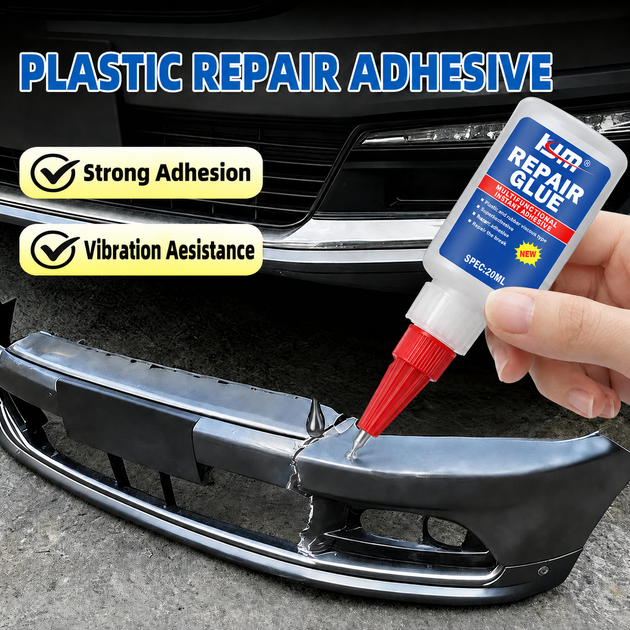Auto Body Filler - KJM 20g Cyanoacrylate Adhesive High Temp