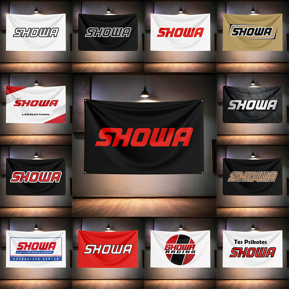 Auto Repair Shop Banners - Sho-wa Suspension Flag 3x5ft 90x150cm For
