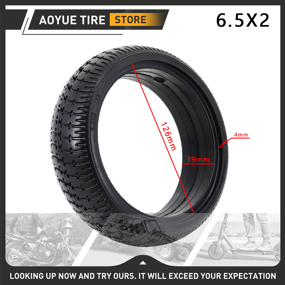 Tire Balance Machine - 1Pcs 6.5 Inch Solid Tire For