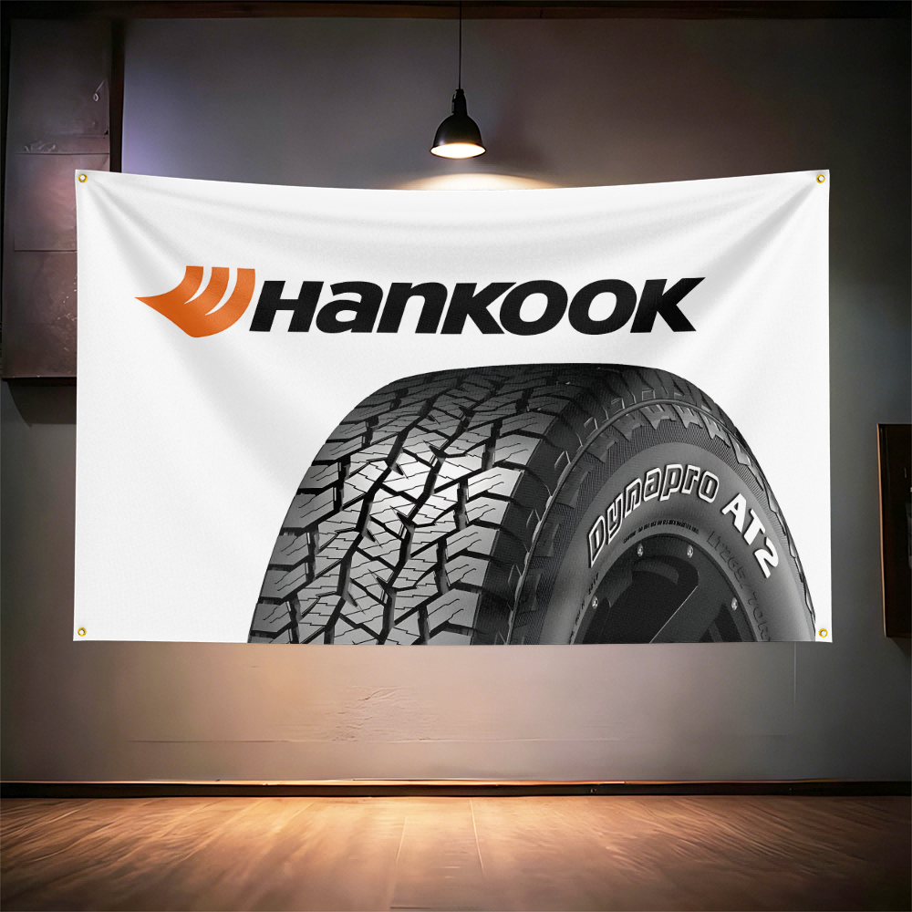 Han-kooks Tires Flag 3x5ft 90x - Auto Repair Shop Banners review and price