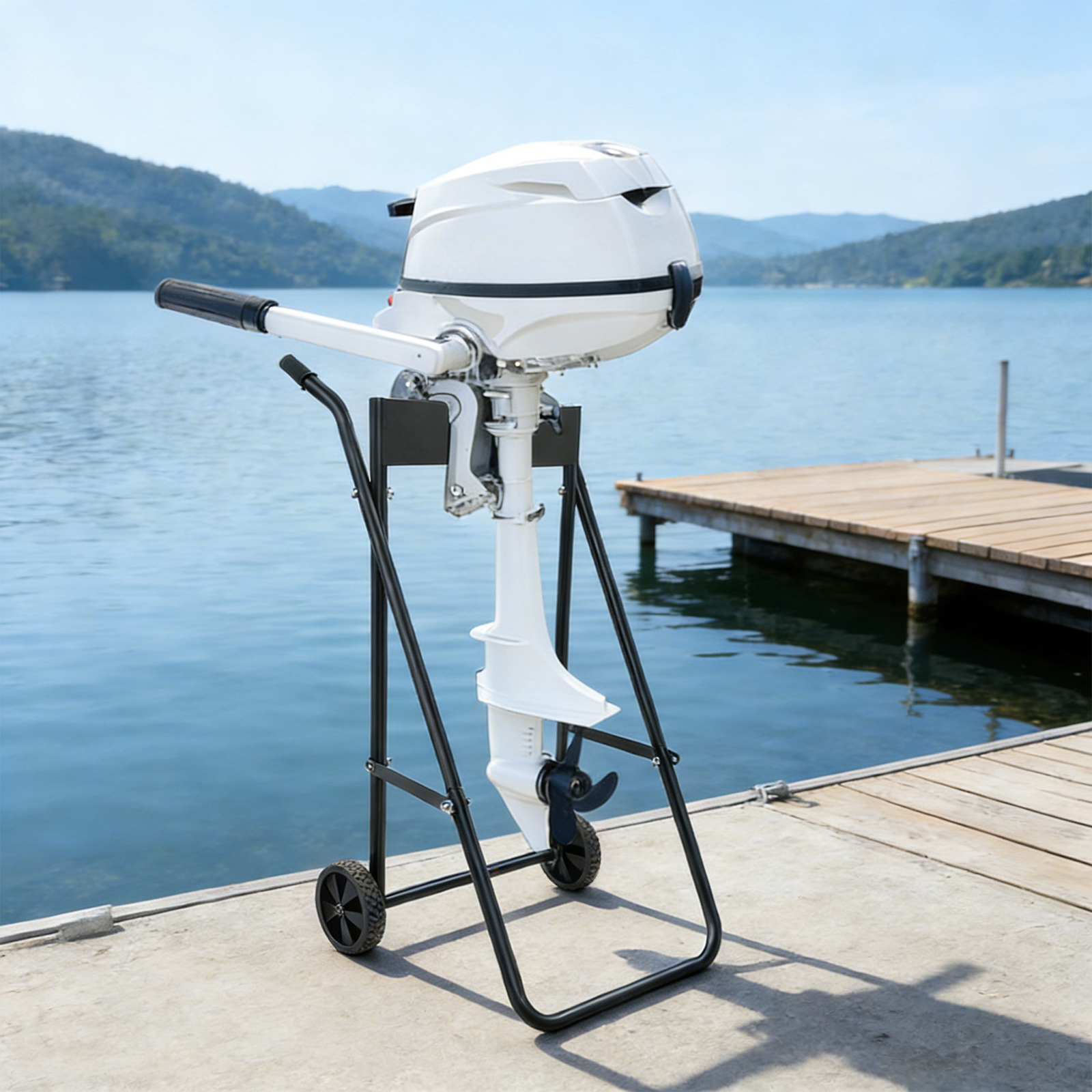 Outboard Motor Stand, Foldable - Engine Stand Heavy Duty review and price