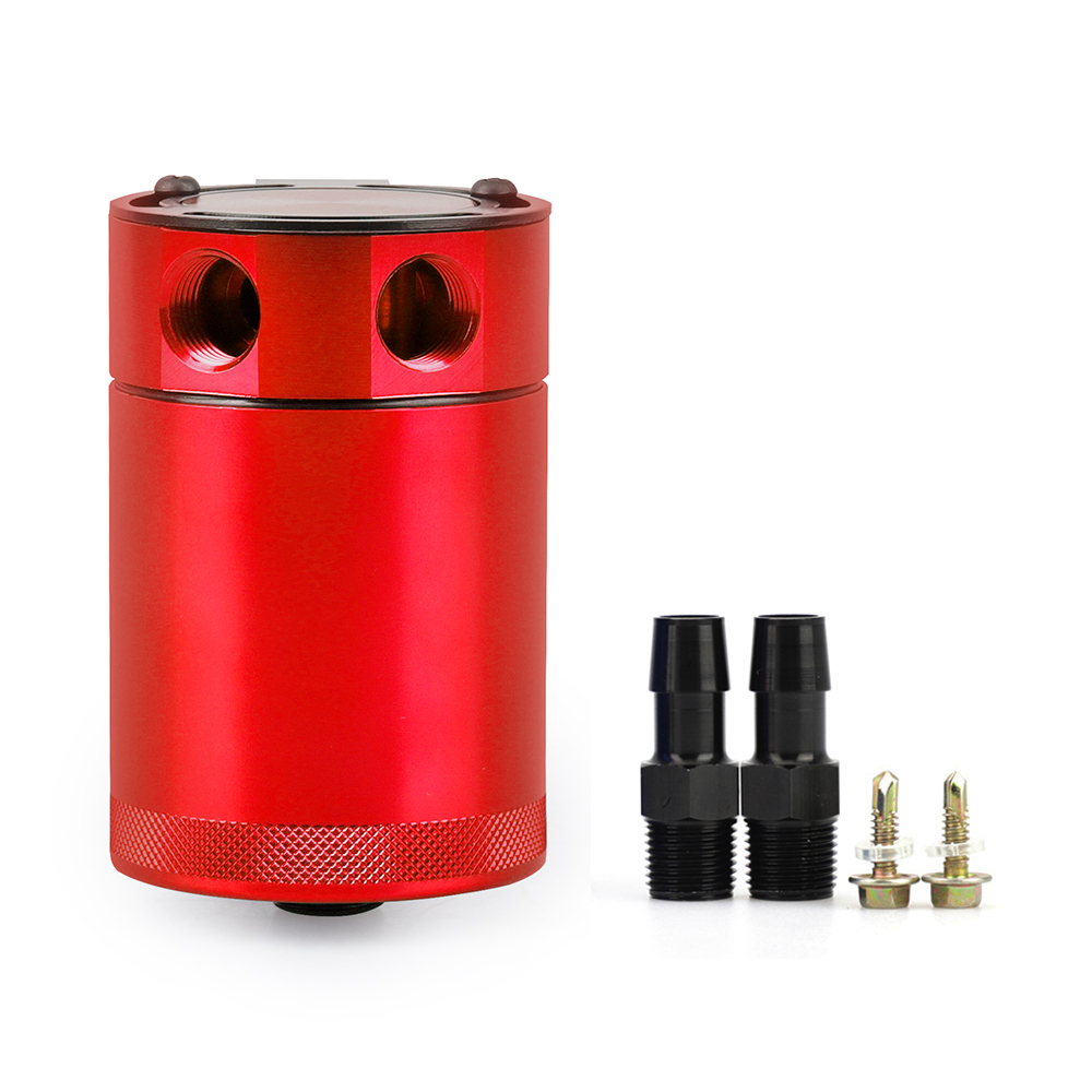 Oil Catch Can Baffled Aluminum - Oil Drain Tank review and price