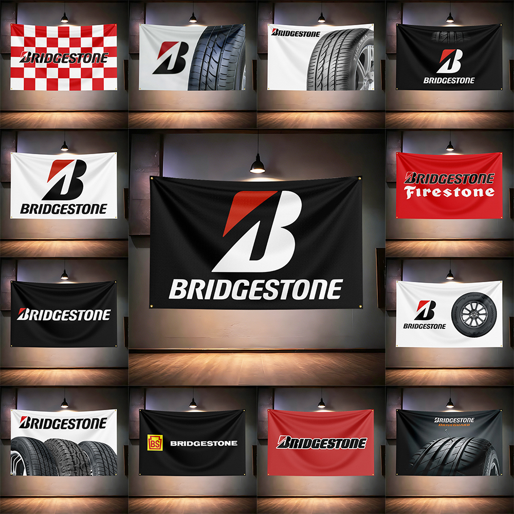 Brid-gestones Tires Flag  For  - Auto Repair Shop Banners review and price