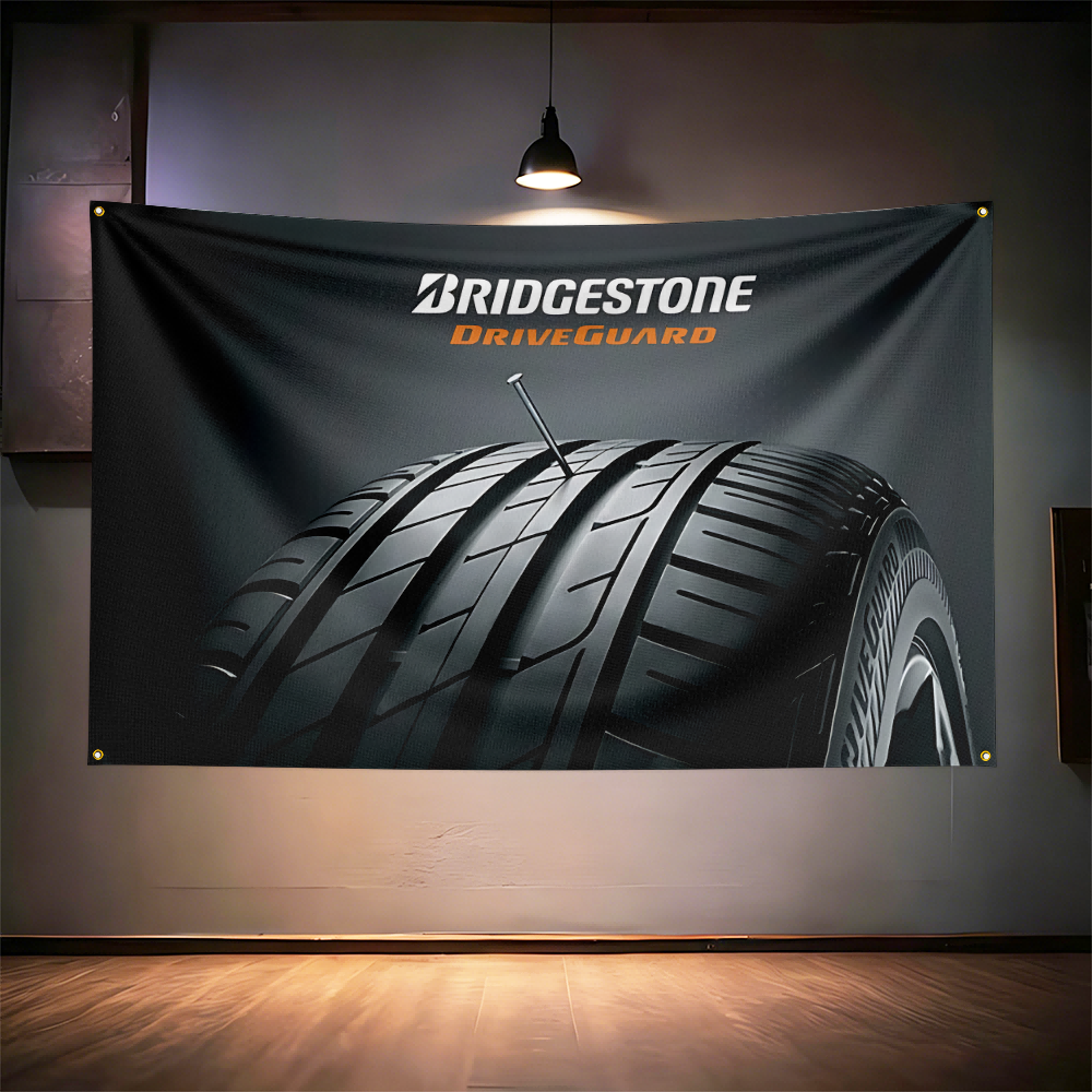 Brid-gestones Tires Flag  For  - Auto Repair Shop Banners review and price