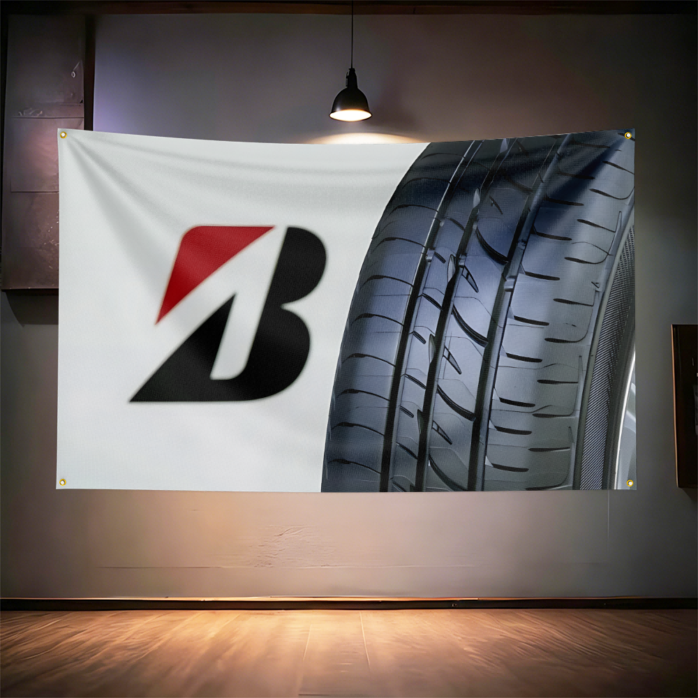 Brid-gestones Tires Flag  For  - Auto Repair Shop Banners review and price