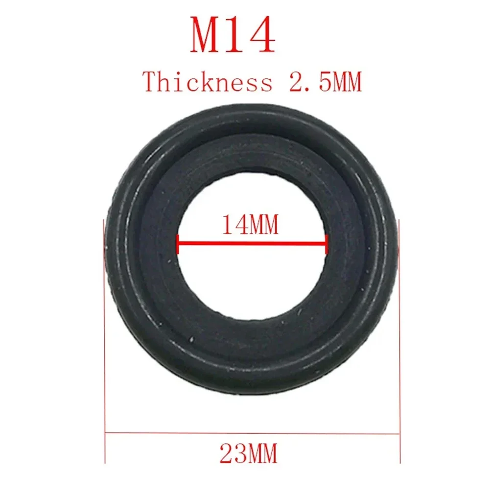 10Pcs M12 Washer Seal Black Ru - Oil Drain Tank review and price