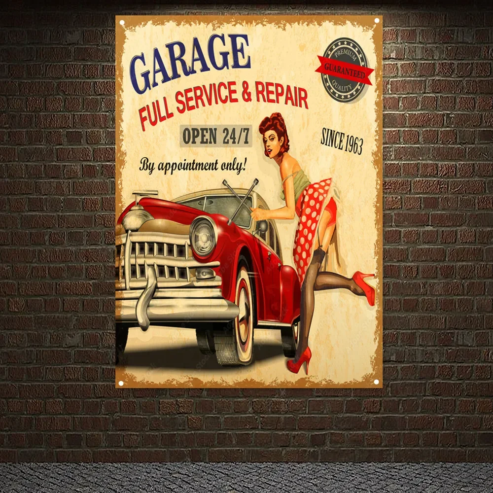 Vintage CAR Full SERVICE & REP - Auto Repair Shop Banners review and price
