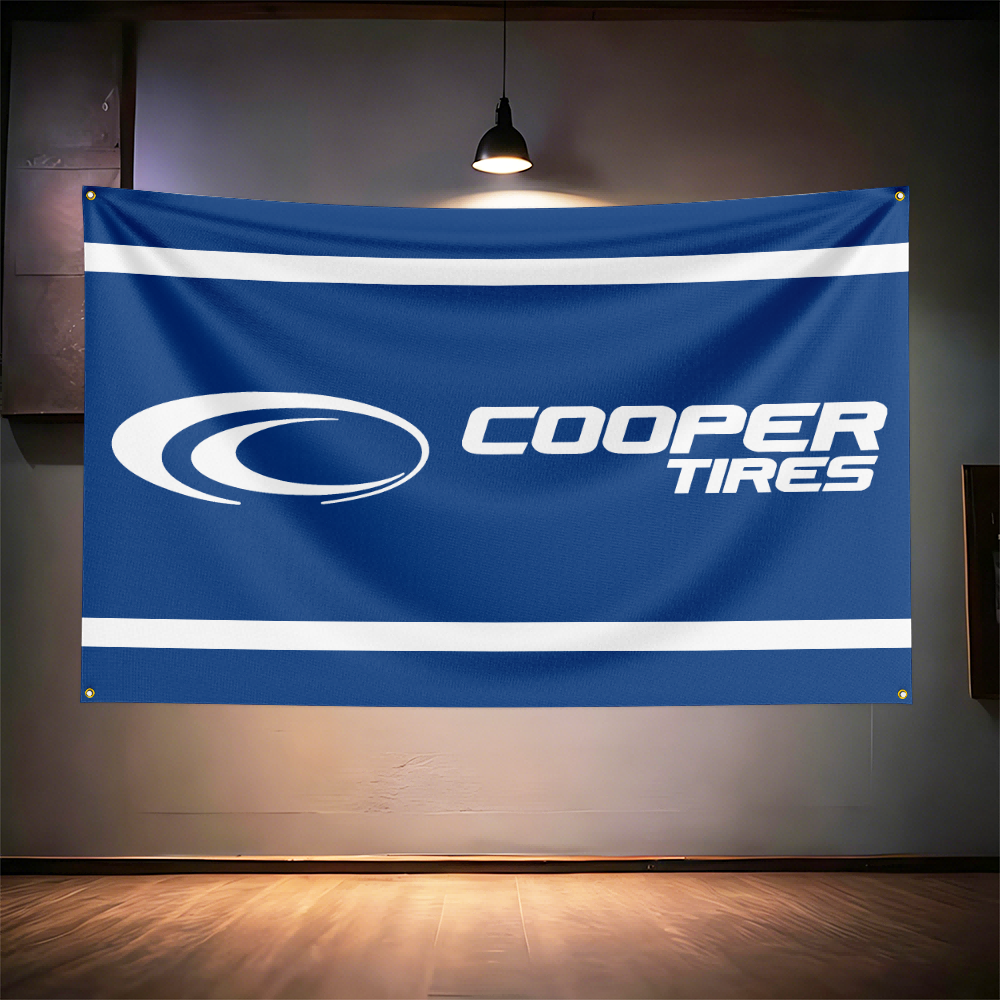 Coop-ers Tires Flag 3x5ft 90x1 - Auto Repair Shop Banners review and price