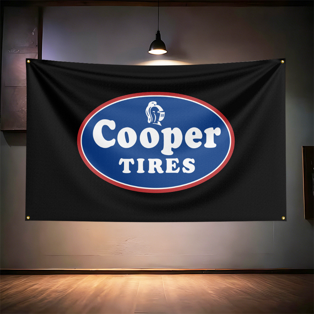 Coop-ers Tires Flag 3x5ft 90x1 - Auto Repair Shop Banners review and price
