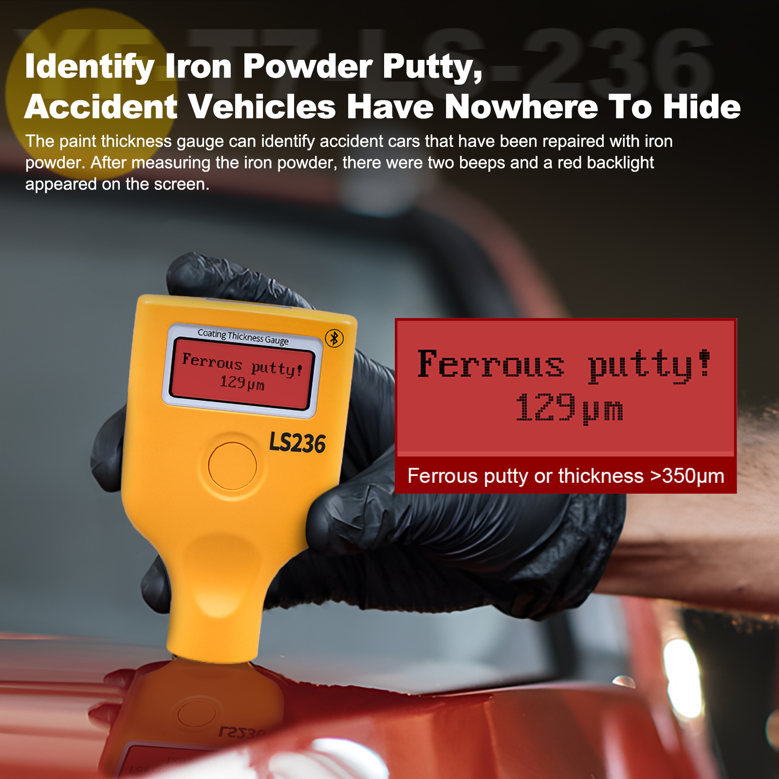 Dual Display Paint Thickness G - Auto Body Filler review and price